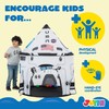JOYIN Rocket Ship Play Tent Pop up Play Tent Kids