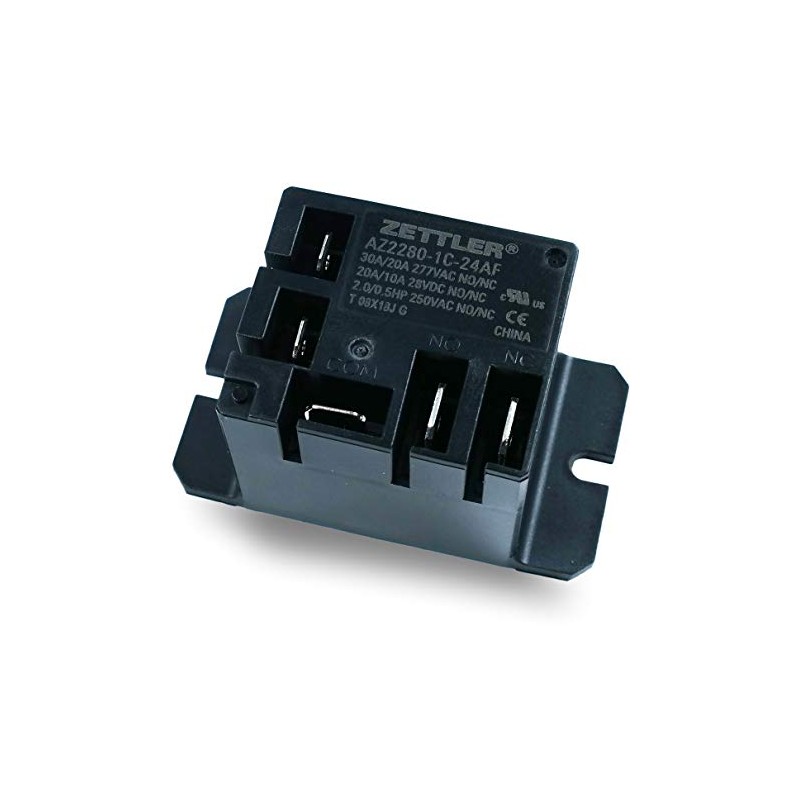 Zettler Mini Power Relay AZ2280-1C-24AF 30A 277VAC 28VDC -Universal 24