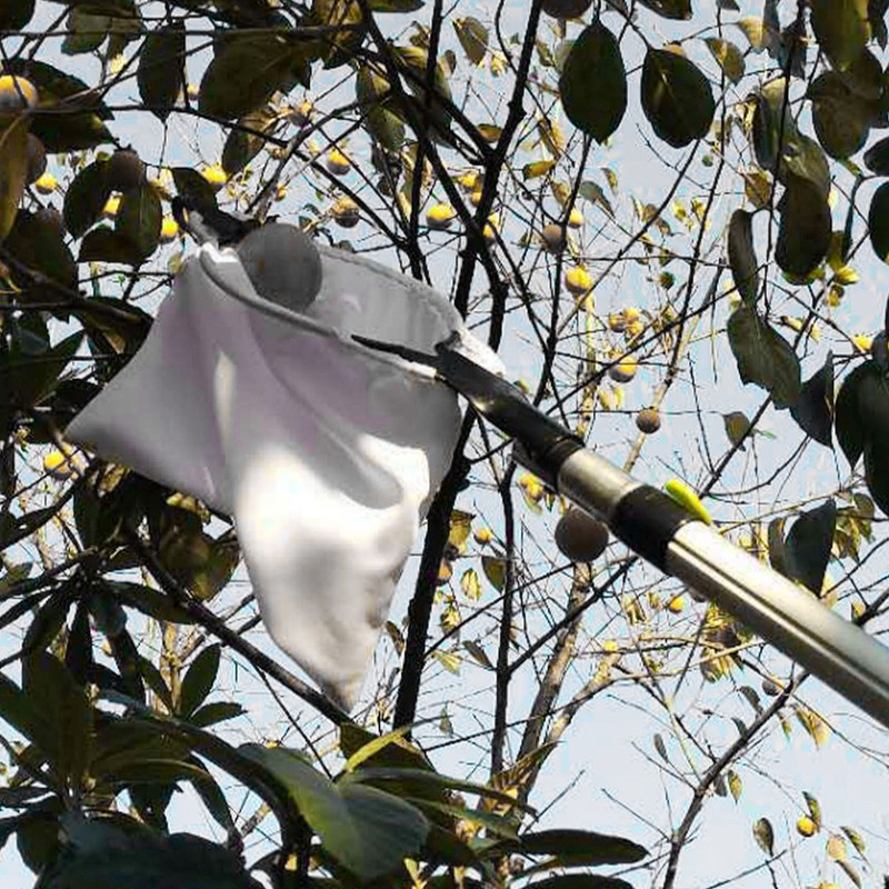 Fruit Picker Durable Head Harvest Basket Large Elastic Bag Light