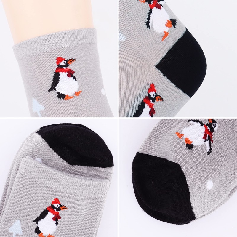Jeasona Penguin Socks for Women 4-7 Penguin Gifts for Women