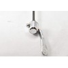 Quick Release Front and Rear Set, Silver, For Front 3.9