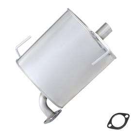 Northeastern Exhaust | Stainless Steel Passenger Side Muffler Compatible for Subaru Impreza 2008-2011 2.5L | Free Gasket Included | Automotive Replacement Part