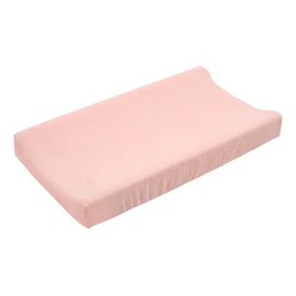Funda Para Cambiador De Pañales, Rosa Claro Y Naranja