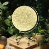 Moon Globe, Touch Light, Globe Diam. 20 cm/7.9 inches, Warm