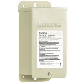 SUNVIE 100W Pool Light Transformer 120V to 12V/13V/14V AC Outdoor Weatherproof Low Voltage Transformer Multi-Tap for Pond Fountain Spa Lighting Landscape & Underwater Lights Outdoor Lighting Products