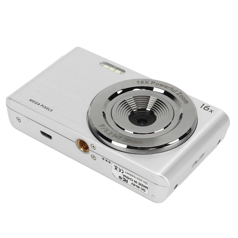 Digital Camera 4K 44MP 2.4 Inch 16X Digital Zoom Portable