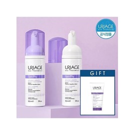 Uriage Dermal Mild Foam 150ML (feminine cleanser) / 유리아쥬 진피 마일드 폼 150ML (여성청결제) X 2개 +GIFT