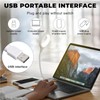 Voice Control Table Lamp, USB LED Desk Lamp with Sound