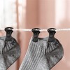 40Pcs Plastic Non Slip Clothespins Sock Laundry Clips with Hanging
