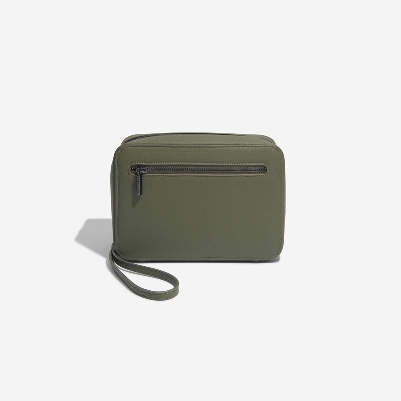 Stackers Cable Storage Bag, olive green, Minimalist