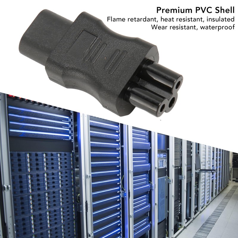 3 Pack IEC320 C8 to IEC320 C5 Power Supply Premium