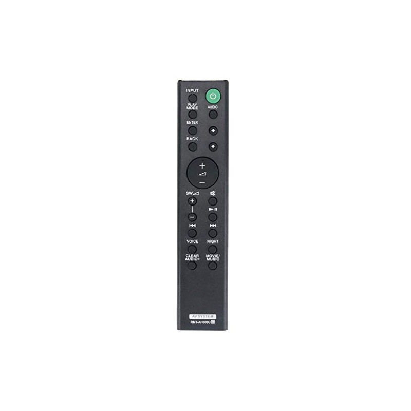 VINABTY RMT-AH300U Remote Control for Sony Sound Bar HT-CT291 HT-CT290