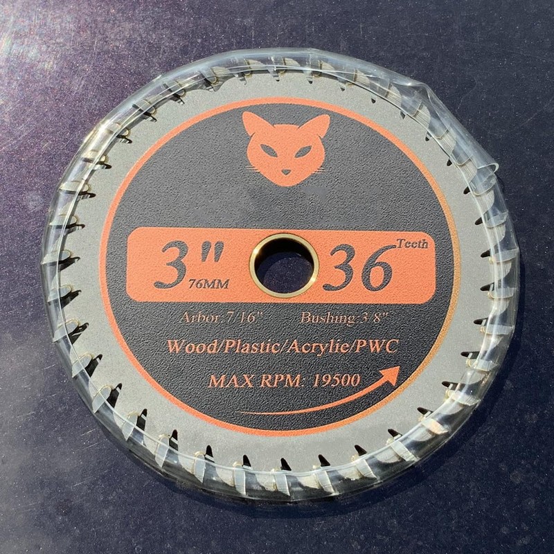 3 Inch Carbide Circular Saw Blade 36 Tooth, Saw Blade