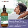 Herb Lore Relax Tincture - Organic Liquid Extract Drops with