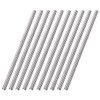 sourcing map 6mm x 200mm 304 Stainless Steel Solid Round