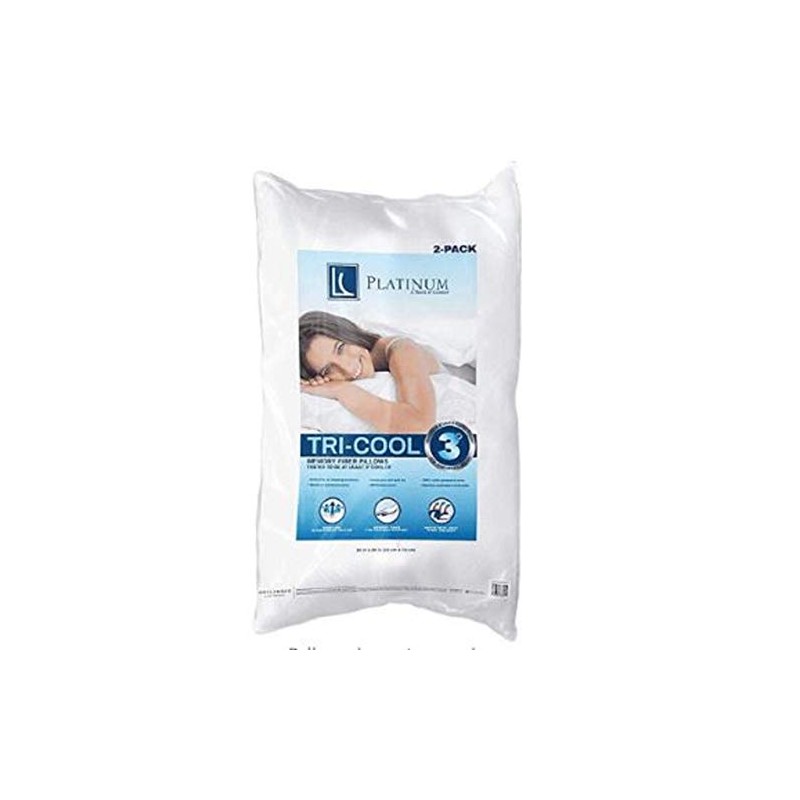 Memory Fiber Pillow StandardQueenJumbo 2 ct