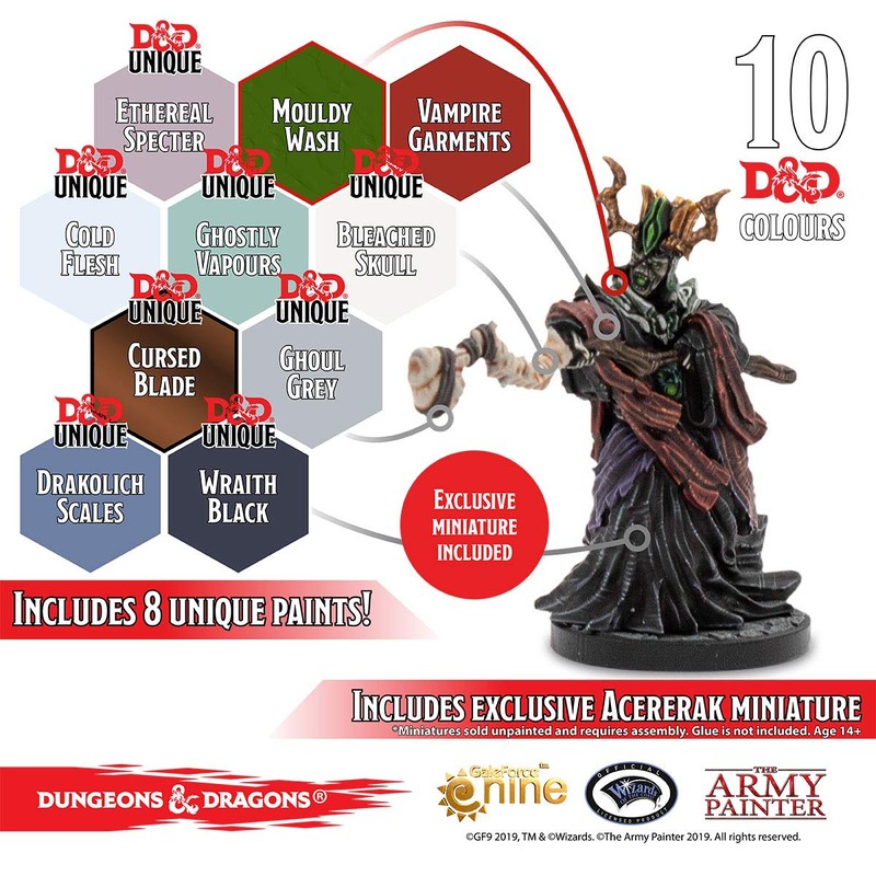 The Army Painter D&D: Undead Paint Set - Nolzur's Marvelous