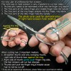 6 Inch Professional Hair Scissors Professional 440C Stainless Steel Hair