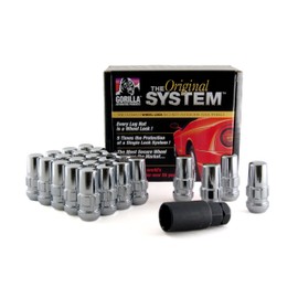 Gorilla Automotive 76604N "The System" Duplex Acorn Wheel Locks (14mm x 2.00 Thread Size) - For 6 Lug Wheels