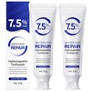 2pcs Hydroxyapatite Toothpaste, Repairs & Strengthens Enamel, Gentle Mint, Fresh