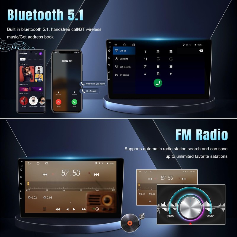 Leadfan Android Car Radio for Honda Civic 2013 2014 2015