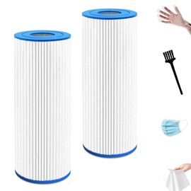 PLFPRB50-IN Spa Filter Cartridge (2 Pack) - 5"x13 5/16" Hot Tub Filter, 50 sq.ft, Compatible with PRB50-IN/C-4950/FC-2390/J210-J275/Guardian 413-212-02/373045