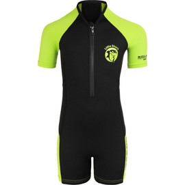 Cressi Little Shark 2 mm Wetsuit for Children Available Short Sleeve and Long Sleeve, black