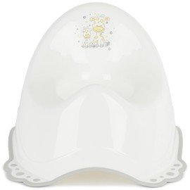 Bieco Non-Slip Children's Potty Baby from 8 Months with Giraffe Motif - Pot Children's Toilet - Pot for Children Bedpot - Night Potty for Children Potty from 8 Months Puller Pot Baby Pot