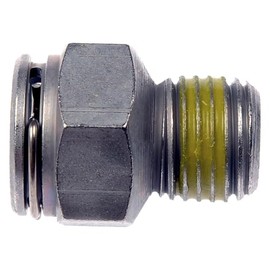 Dorman 800-604 Transmission Line Connector With 3/8 Tube X 1/4-18 In. Thread Compatible with Select Models