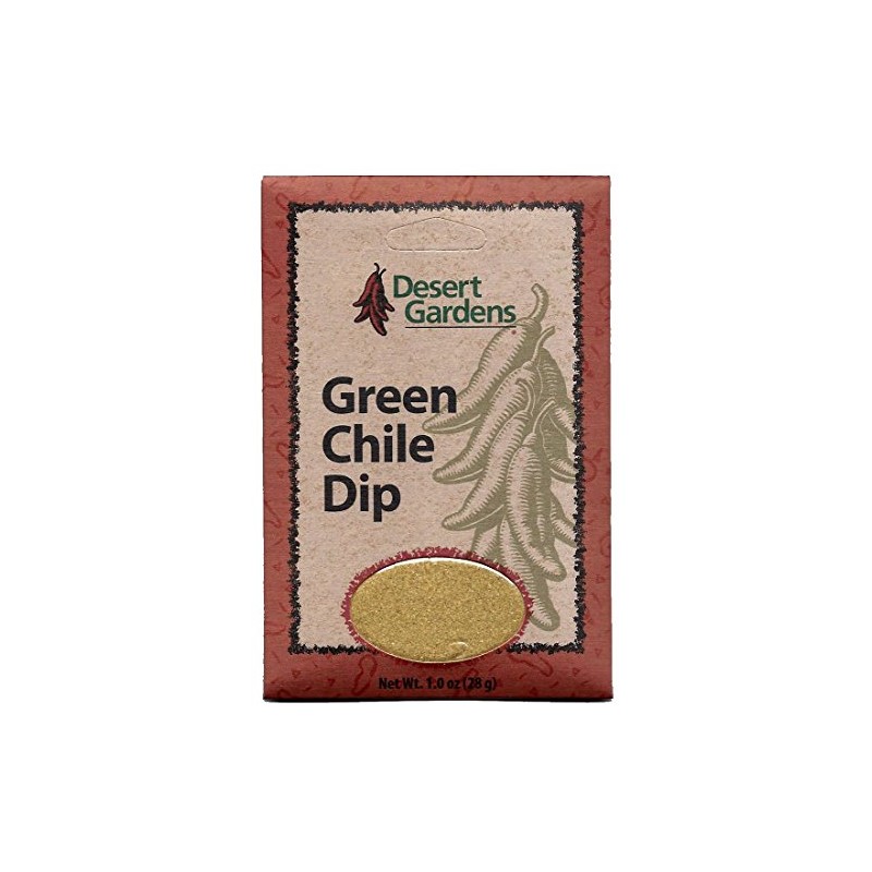 Desert Gardens Green Chile Dip Mix (Pack of 4)