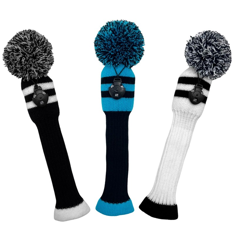 Golf Headcover Knit Utility Cover UT Cover Knit Material with