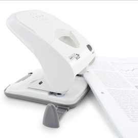 Rapesco ECO X5-40ps Less Effort 2 Hole Punch (40 Sheets) (White)