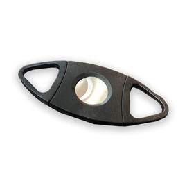 Cigar Cutter, Stainless Steel, With Gift Box, 56 Ring Gauge, Black