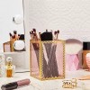 Glamlily Soporte Para Brochas De Maquillaje Dorado Para Tocador, Marc