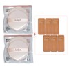 Miva King Petal Puff 2pcs + 6 Sulwhasoo Self-Cleaning Ampoule