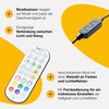 Brilliant Neele LED Floor Lamp, 150 cm, Digital RGB, Music
