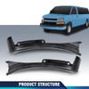 PIT66 Pair Fender Extensions Trim Front Driver & Passenger Side