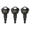 Niahm Sentry Safe Replacement Keys Model 1100-Codes 3A2 for Sentry