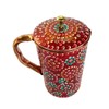 RASTOGI Handicraft Pure Copper Jug Hand Painting Decorated for Water