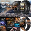 Men's Smart Watch with Bluetooth Call, 1.96 Inch AMOLED 5ATM