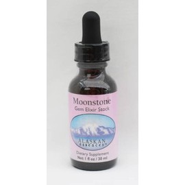 Alaskan Essences Moonstone Gem Elixir 1 oz Size