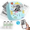 XenGro Mini Portable Sticker Printer, Mini Thermal Printer with 3