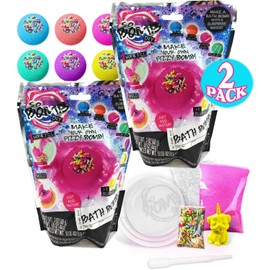So Bomb Make Your Own (DIY) Fizzy Bath Bomb Mystery Packs with Surprise Inside - 2 Pack