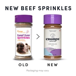 Crumps' Naturals Beef Liver Sprinkles Brown, 4.2 Ounce (Pack of 1)