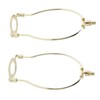 2 Piece Lampshade Harp Holder, Adjustable Bracket, Lamp Harp Set,
