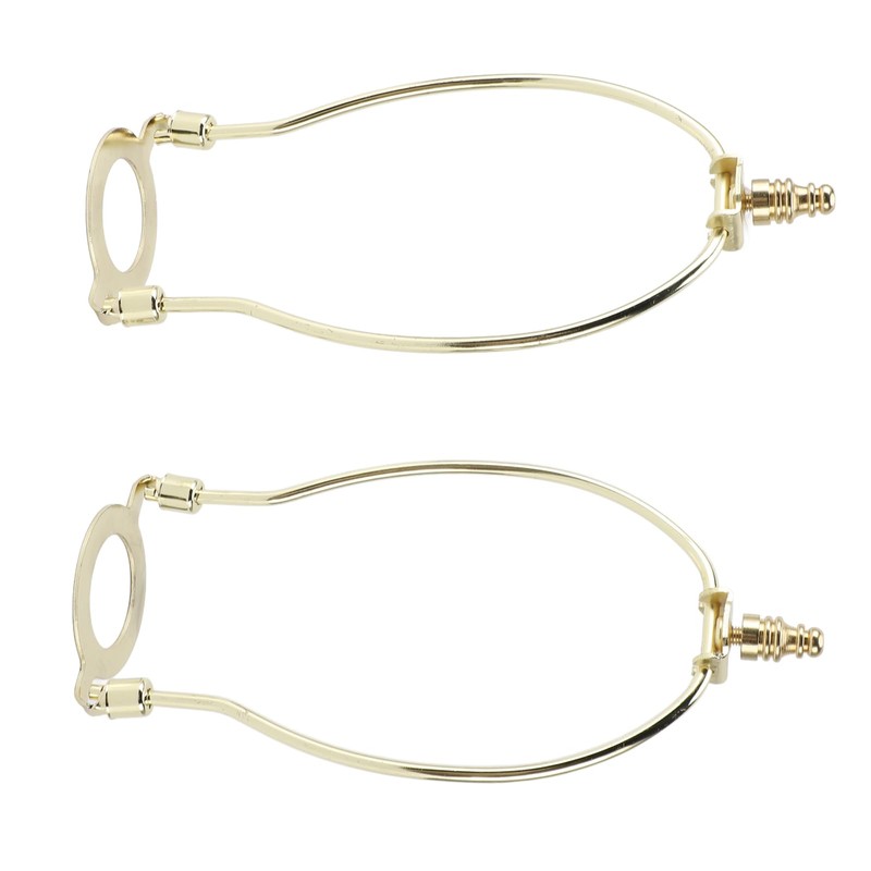2 Piece Lampshade Harp Holder, Adjustable Bracket, Lamp Harp Set,