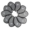 Andux Golf Club Head Covers for Irons Mesh Double Numbered