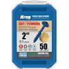 Kreg - Pack of 50 Blue-Kote Screws - 8 x