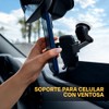 BLACKROCK Soporte Celular Automvil - Base Porta Telfono Ajustable para