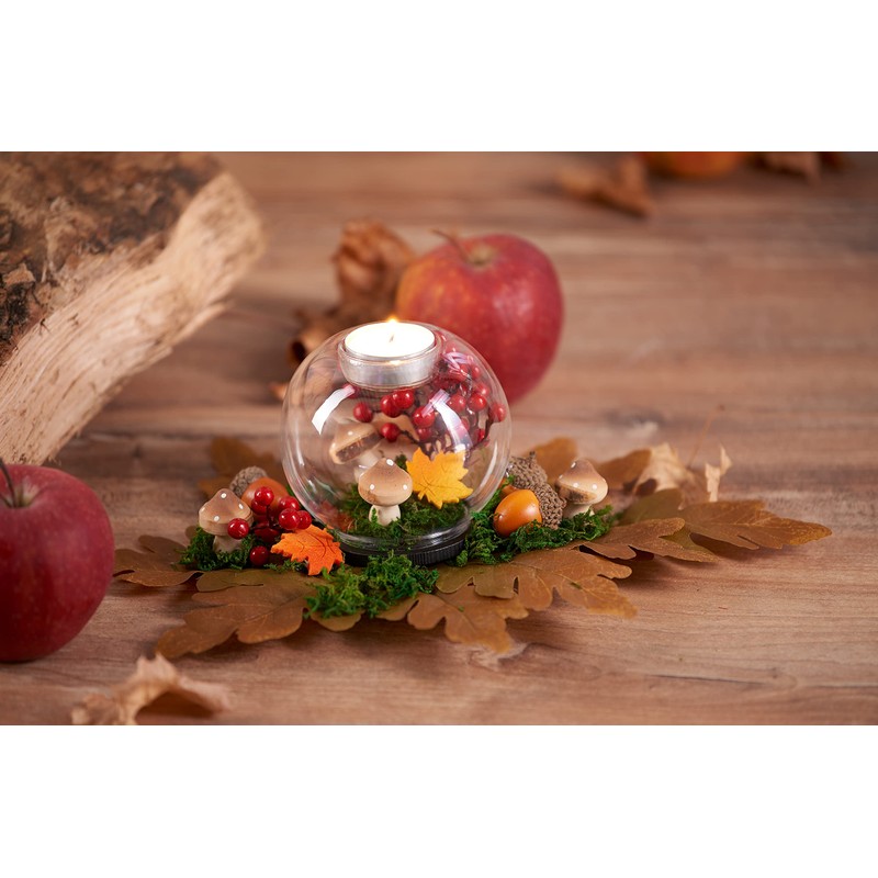 VBS wooden toadstool approx. 3 cm, pack of 6